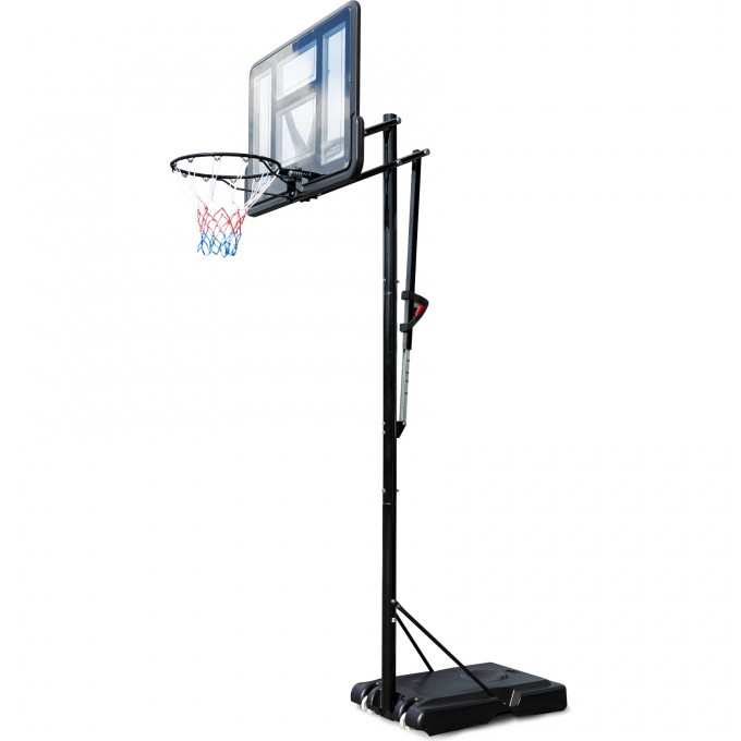 Баскетбольная стойка UNIX LINE B-STAND-PVC 44"x30" R45 H230-305 см BSTS305_44PVCBK