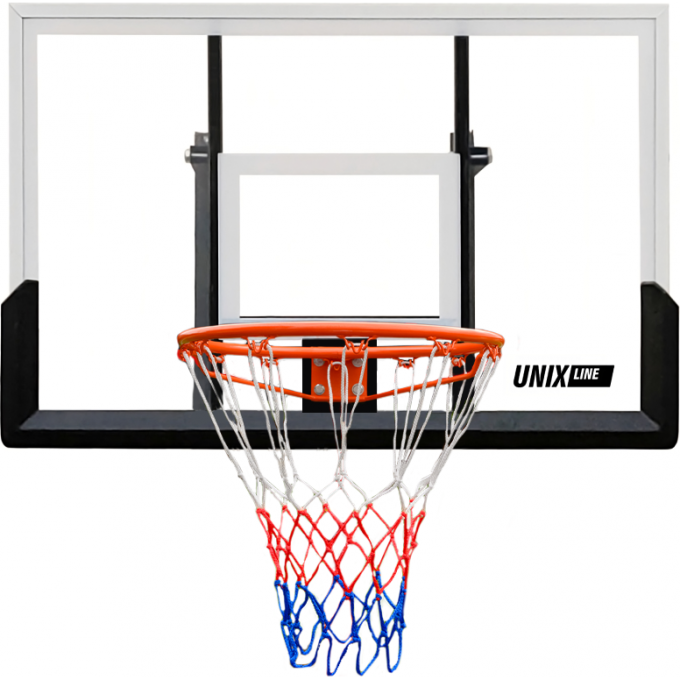 Баскетбольный щит UNIX LINE B-BACKBOARD 48"x32" R45 BBBDS122BW