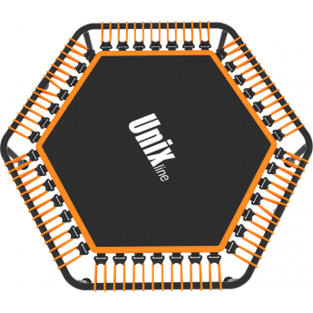 Батут UNIX LINE FITNESS LITE Orange (130 cm)