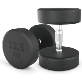 Гантель круглая UNIX FIT PRO обрезиненная 22,5 кг