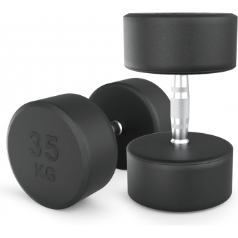 Гантель круглая UNIX FIT PRO обрезиненная 35 кг Гантель круглая UNIX FIT PRO обрезиненная 35 кг