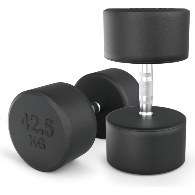 Гантель круглая UNIX FIT PRO обрезиненная 42,5 кг DBRND42_5PBKx2 Гантель круглая UNIX FIT PRO обрезиненная 42,5 кг DBRND42_5PBKx2