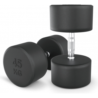 Гантель круглая UNIX FIT PRO обрезиненная 45 кг, 2 шт. Гантель круглая UNIX FIT PRO обрезиненная 45 кг, 2 шт.