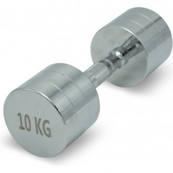 Гантель UNIX FIT PRO круглая хромированная 10 кг Гантель UNIX FIT PRO круглая хромированная 10 кг