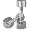 Гантель UNIX FIT PRO круглая хромированная 3 кг, 2 шт. DBRND3PCEx2