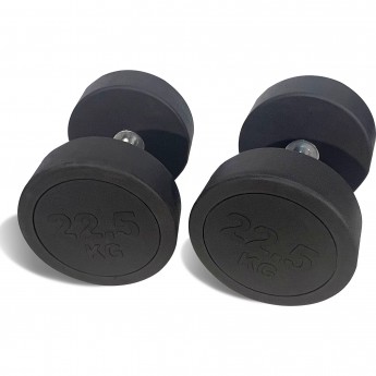 Гантель UNIX FIT PRO круглая обрезиненная 22,5 кг