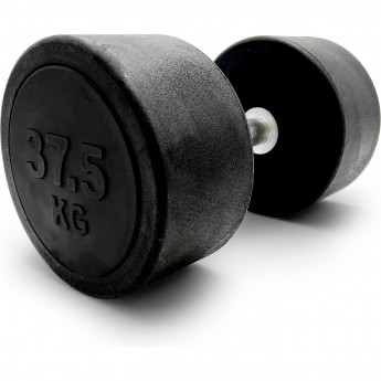 Гантель UNIX FIT PRO круглая обрезиненная 37,5 кг
