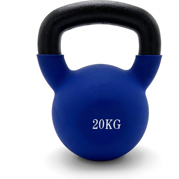 Гиря UNIX FIT виниловая 20 кг Blue KBVIN20BL