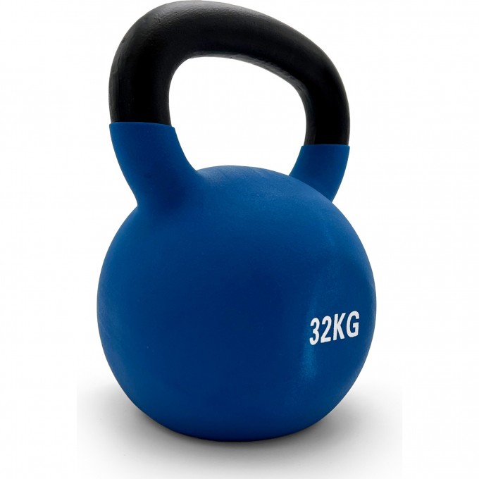 Гиря UNIX FIT виниловая 32 кг Blue KBVIN32BL