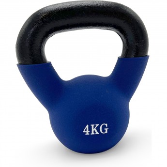 Гиря UNIX FIT виниловая 4 кг Blue