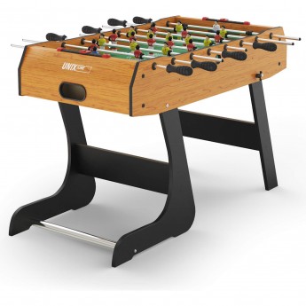 Игровой стол складной UNIX LINE Футбол - Кикер (122х61 cм) Wood Игровой стол складной UNIX LINE Футбол - Кикер (122х61 cм) Wood