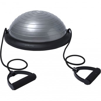 Полусфера балансировочная UNIX FIT Bosu с эспандерами, 46 см