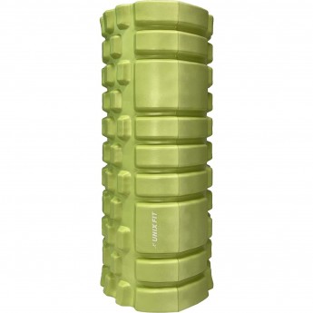 Ролик массажный для йоги и фитнеса UNIX FIT 45 см, зеленый