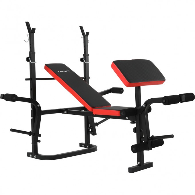 Скамья силовая со стойками UNIX FIT BENCH 120P BSBN120