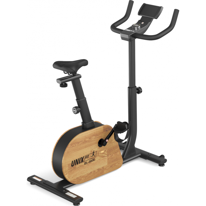 Велотренажер генераторный UNIX FIT BL-380E WOOD MBBL380E Велотренажер генераторный UNIX FIT BL-380E WOOD MBBL380E